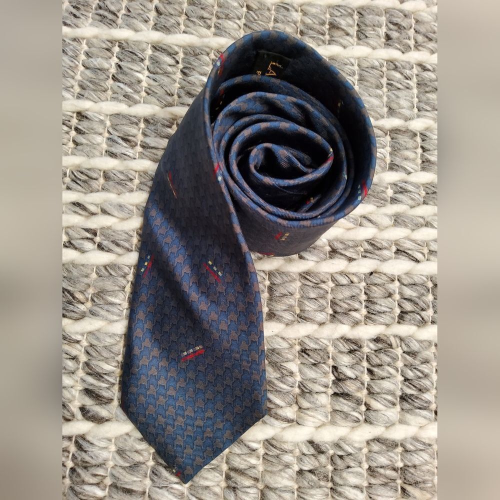 LANVIN Paris Silk Dress Tie